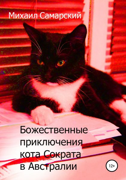 Обложка книги  «Божественные приключения кота Сократа в Австралии»