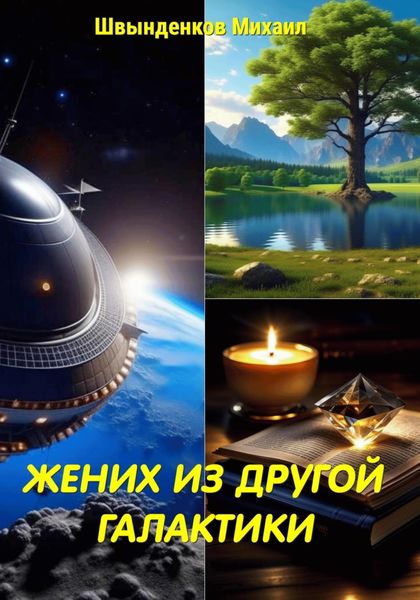 Обложка книги  «Жених из другой галактики»