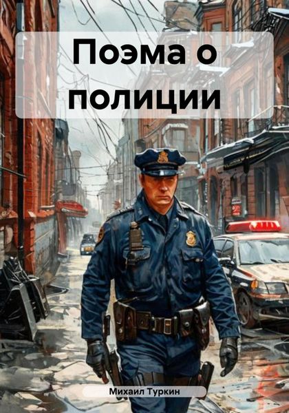 Обложка книги  «Поэма о полиции»