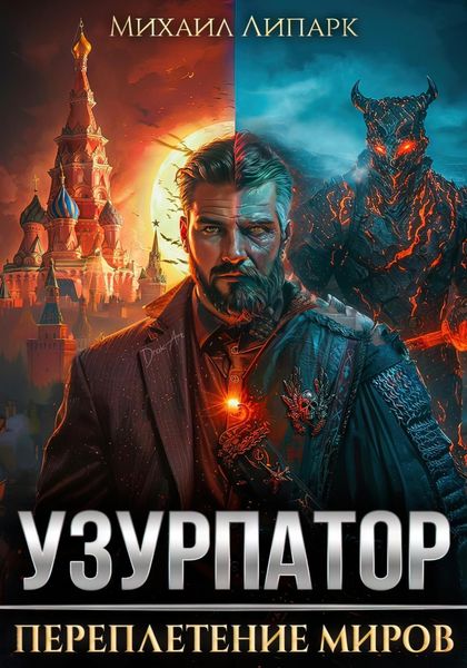 Обложка книги  «Узурпатор. Переплетение миров. Книга 1»