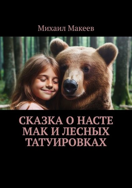Обложка книги  «Сказка о Насте Мак и лесных татуировках»