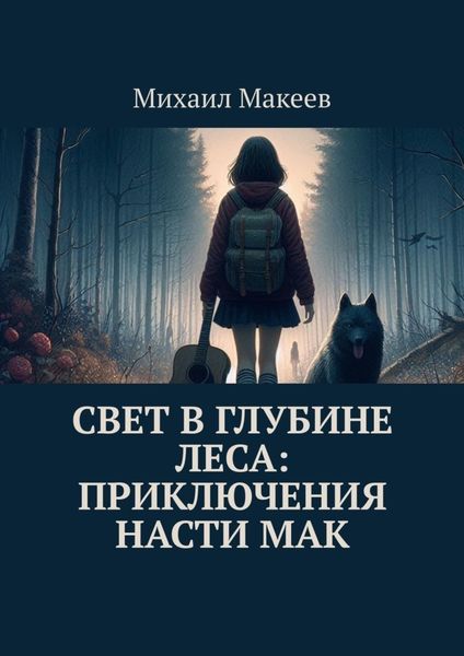 Обложка книги  «Свет в глубине леса: Приключения Насти Мак»
