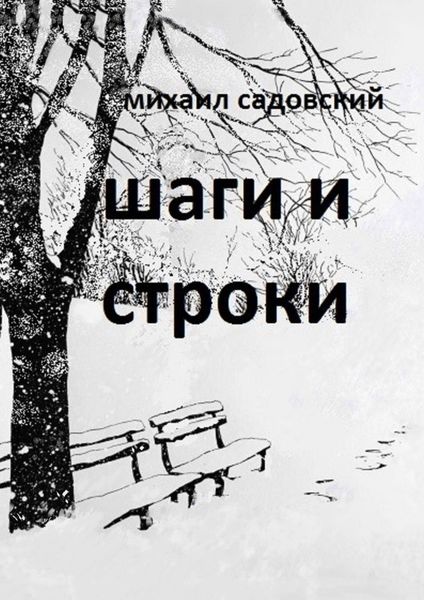 Обложка книги  «Шаги и строки. Книга стихов»