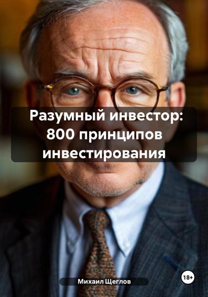 Обложка книги  «Разумный инвестор. 800 принципов инвестирования с объяснением простыми словами и советами»