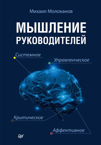 Обложка книги «Мышление руководителей: системное, управленческое, критическое, аффективное»