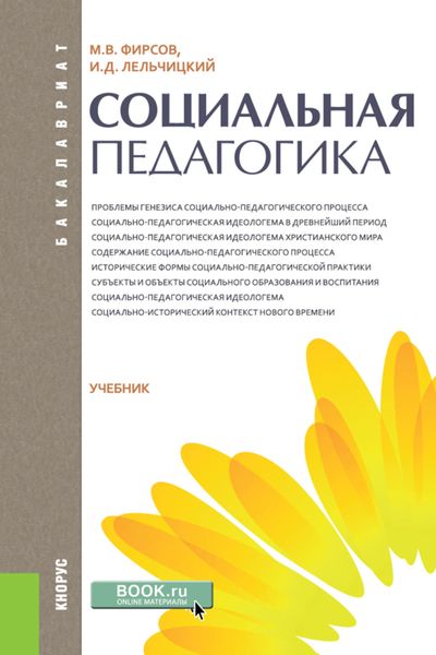 Обложка книги  «Социальная педагогика. (Бакалавриат). Учебник.»