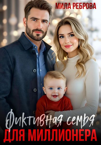Обложка книги  «Фиктивная семья для Миллионера»