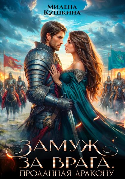 Обложка книги  «Замуж за врага. Проданная дракону»
