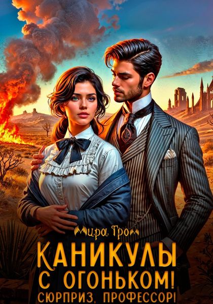 Обложка книги  «Каникулы с огоньком! Сюрприз, профессор!»