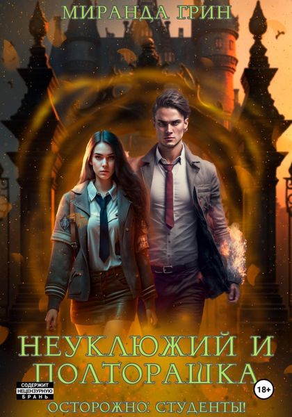 Обложка книги  «Осторожно: студенты! Неуклюжий и полторашка»