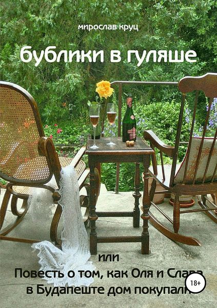Обложка книги  «Бублики в гуляше, или Повесть о том, как Оля и Слава в Будапеште дом покупали»