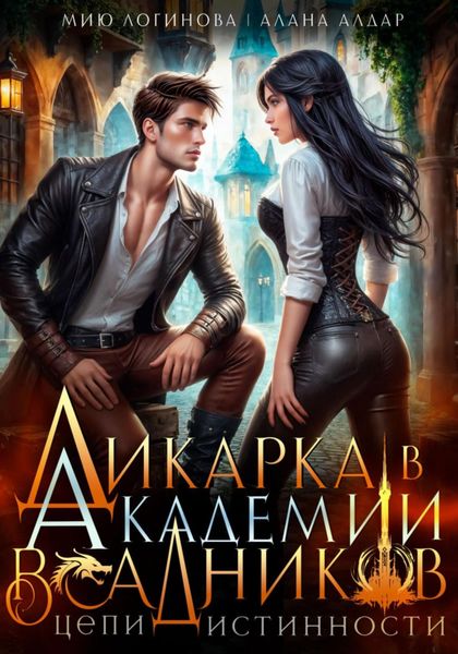 Обложка книги «Дикарка в академии драконьих всадников»