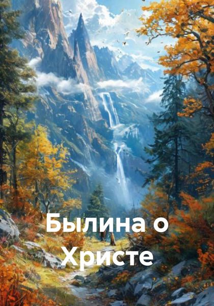 Обложка книги  «Былина о Христе»