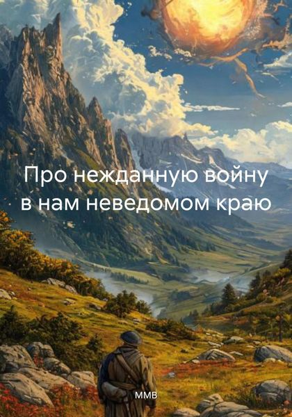 Обложка книги «Про нежданную войну в нам неведомом краю»