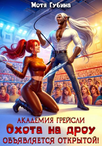 Обложка книги  «Академия Грейсли. Охота на Дроу объявляется открытой!»
