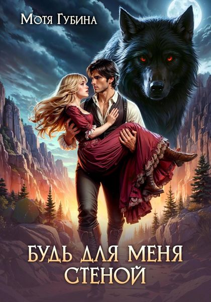 Обложка книги  «Будь для меня стеной»