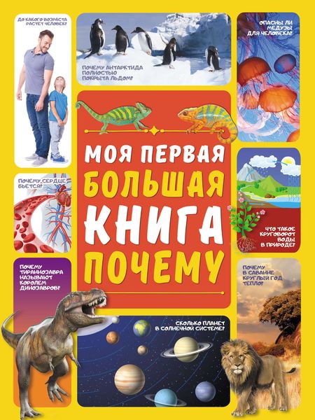 Обложка книги  «Моя первая большая книга ПОЧЕМУ»