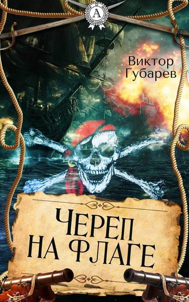 Обложка книги  «Череп на флаге»