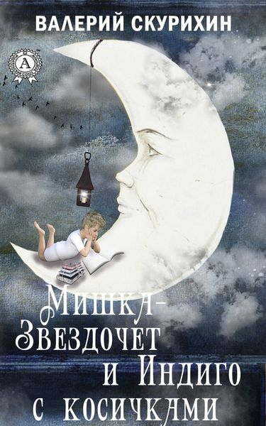 Обложка книги  «Мишка-звездочет и индиго с косичками»