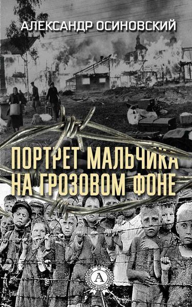 Обложка книги  «Портрет мальчика на грозовом фоне»