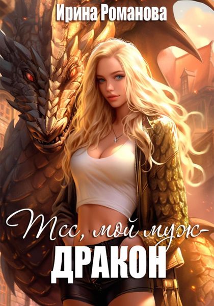 Обложка книги  «Тсс, мой муж – дракон!»