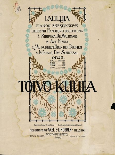 Обложка книги  «Ave Maria»