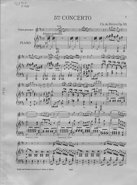 Обложка книги  «Concerto D-dur»