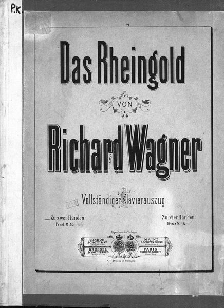 Обложка книги  «Das Rheingold»
