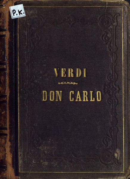 Обложка книги  «Don Carlo»
