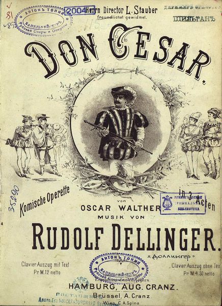 Обложка книги  «Don Cesar»
