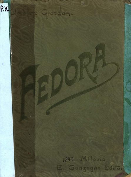 Обложка книги  «Fedora»
