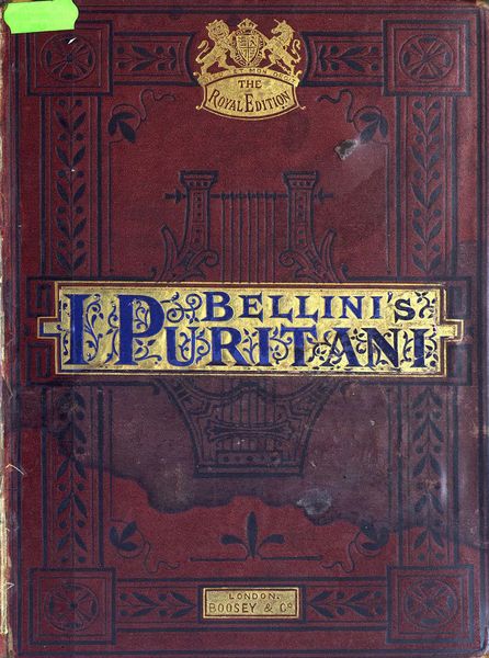 Обложка книги  «I Puritani»