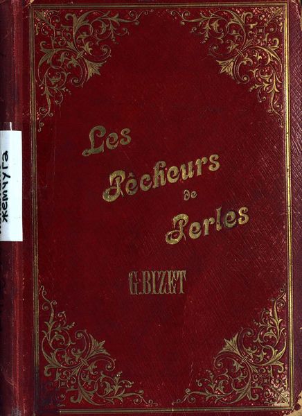 Обложка книги  «Les pecheurs de perles»