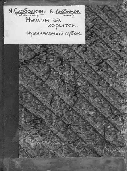 Обложка книги  «Максим за корытом»
