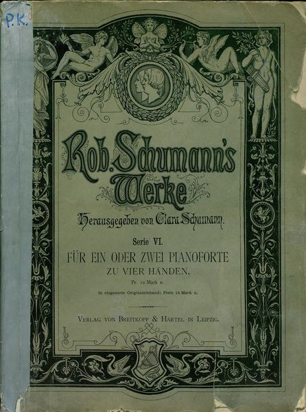 Обложка книги  «Robert Schumann's Werke»