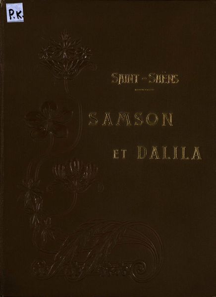 Обложка книги  «Samson et Dalila»
