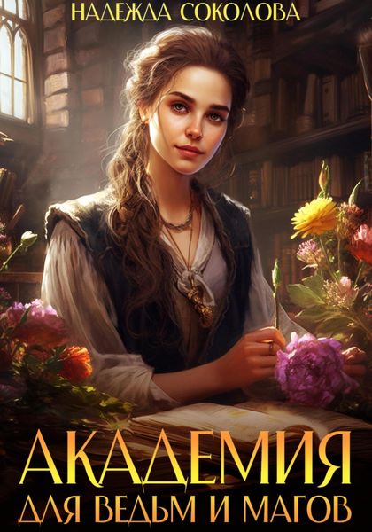 Обложка книги  «Академия для ведьм и магов»