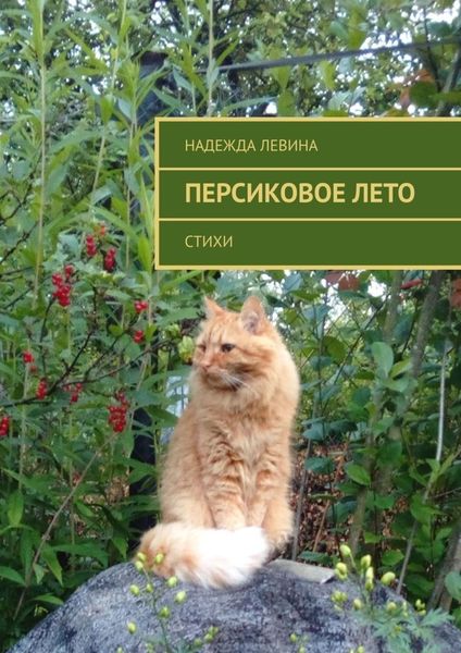 Обложка книги «Персиковое лето. Стихи»