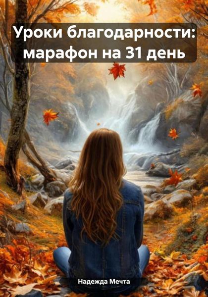 Обложка книги  «Уроки благодарности: марафон на 31 день»