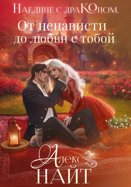 Обложка книги  «Наедине с драконом. От ненависти до любви с тобой»