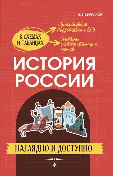 Обложка книги  «История России. Наглядно и доступно»
