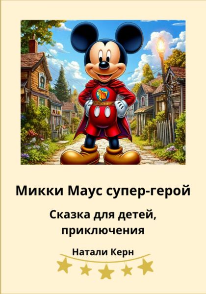 Обложка книги  «Микки Маус супер-герой»