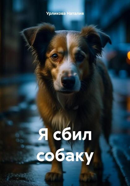 Обложка книги  «Я сбил собаку»