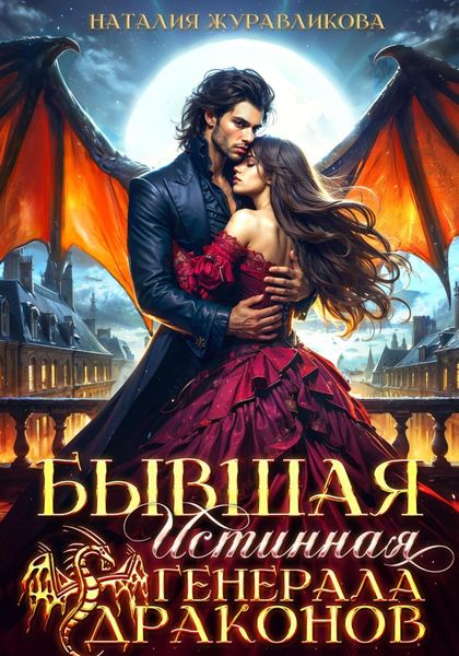 Обложка книги  «Бывшая истинная генерала драконов»