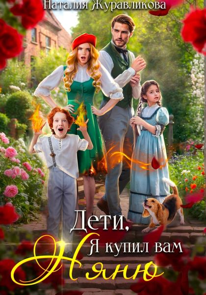 Обложка книги  «Дети, я купил вам няню!»