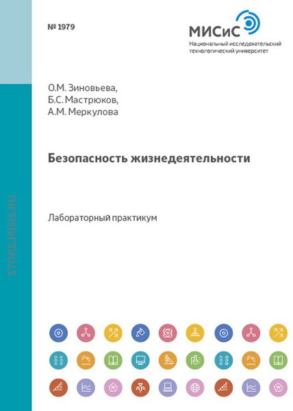Обложка книги «Безопасность жизнедеятельности. Лабораторный практикум. Работы 1-8»