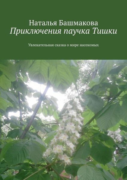 Обложка книги  «Приключения паучка Тишки. Увлекательная сказка о мире насекомых»