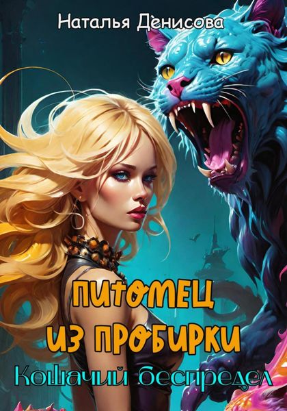 Обложка книги «Питомец из пробирки. Кошачий беспредел»
