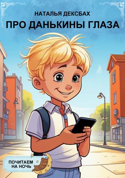 Обложка книги «Про Данькины глаза. Почитаем на ночь.»