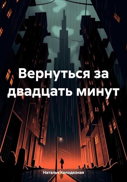 Обложка книги  «Вернуться за двадцать минут»
